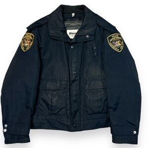 BLAUER Black Gore-Tex Cruiser Police Jacket